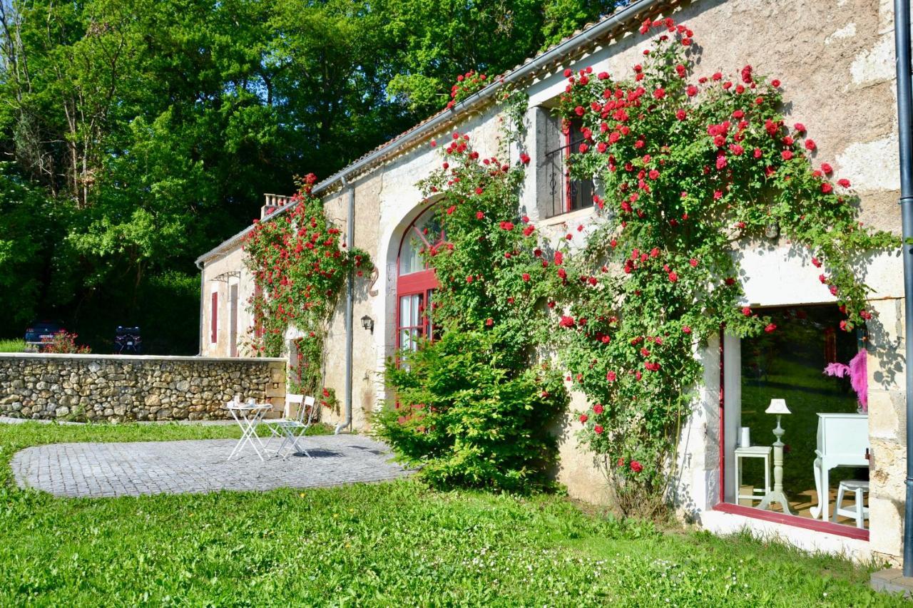 Les Chambres Du Vallon Pomport Exterior foto